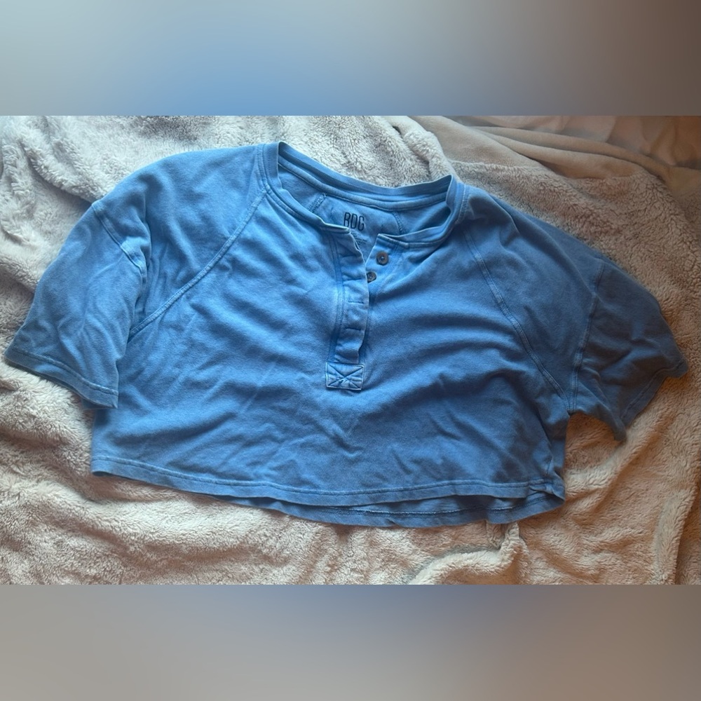 Urban Outfitters BDG Blue Crop